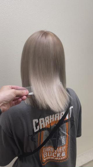 ミディアム カラー パーマ ヘアアレンジ メンズ キッズ ネイル マツエク・マツパ 髪質改善🇰🇷 レイヤーカット/梅田のヘアスタイル