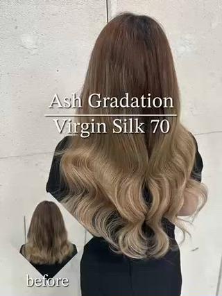 グラデーションも再現可能です 