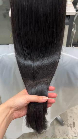 ロング パーマ ayana /透明感カラー🤍のヘアスタイル