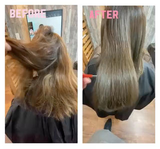 髪質改善︎
酸性ストレートでブリーチ毛でも大丈夫です

酸性ストレートはプラス料金となります。 