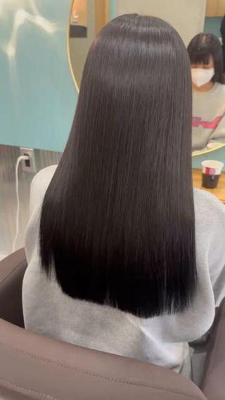 ケアカラー×髪質改善トリートメントの相性良いです◎ 