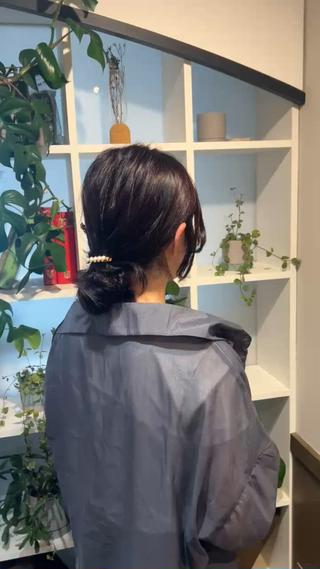 頑張りすぎないアレンジが上品でかわいいですっ 