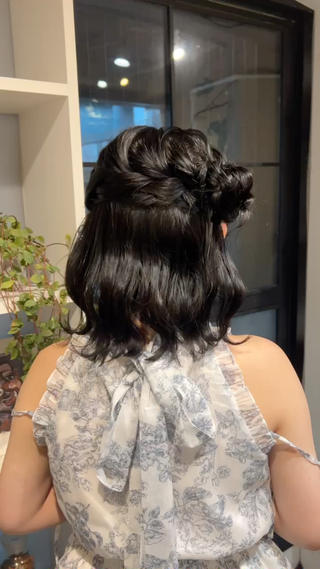 最近流行りのサイドお団子 