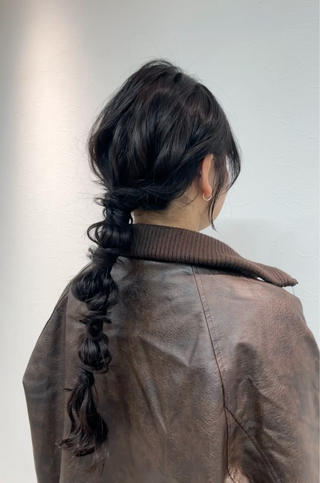 編みおろしアレンジ︎ 