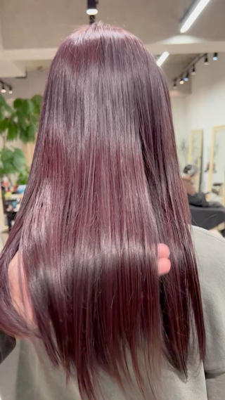 ロング ブリーチなしWカラー /アレンジ/ユウミのヘアスタイル