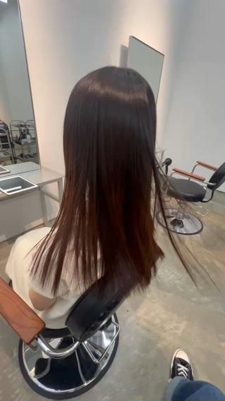 サラツヤストレート
艶々の髪お作り致します！
僕にお任せあれ 