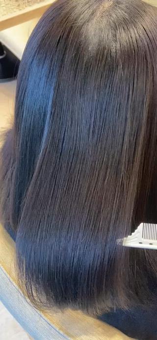 ミディアム 似合わせ/艶感カラー 🥀愛結美のヘアスタイル