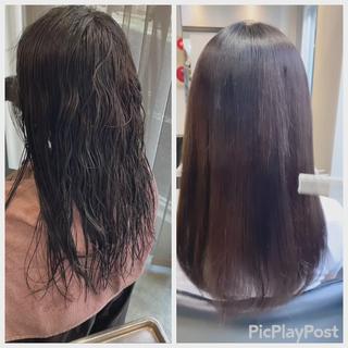 ナチュラル縮毛矯正
ブラシを使った縮毛で柔らかい質感でしっかりと伸ばします
気になった方是非お問い合わせお待ちしてます