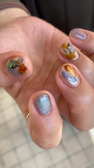 ネイル nable.所属・栗林 実莉のネイルデザイン