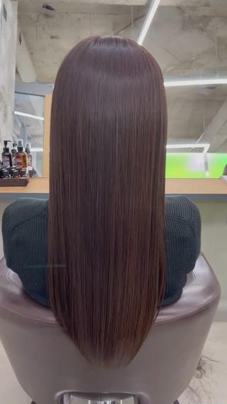 ロング 縮毛矯正特化✨ newi　大西将弘のヘアスタイル