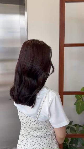 セミロング カラー かみしー sopiのヘアスタイル