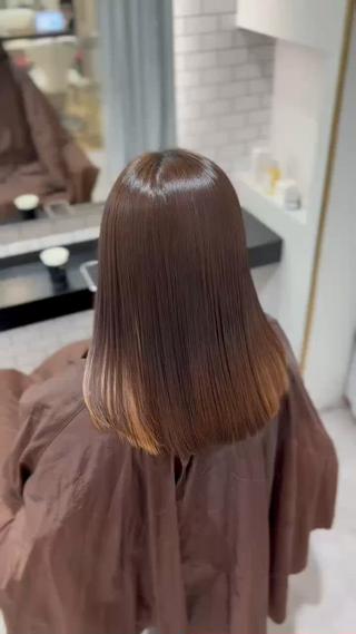 🇰🇷韓国風艶髪 /AZUSA🤍のヘアスタイル