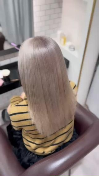 カラー 🇰🇷韓国風艶髪 /AZUSA🤍のヘアスタイル