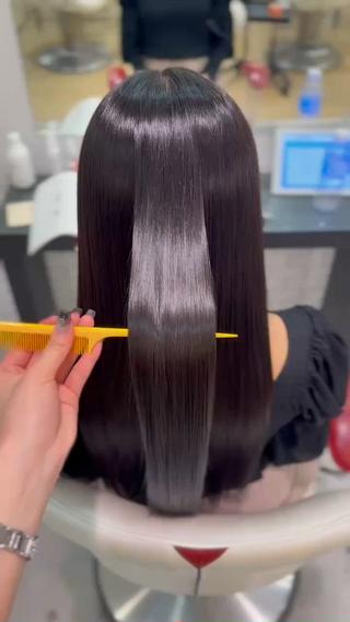 ロング 🇰🇷韓国風艶髪 /AZUSA🤍のヘアスタイル