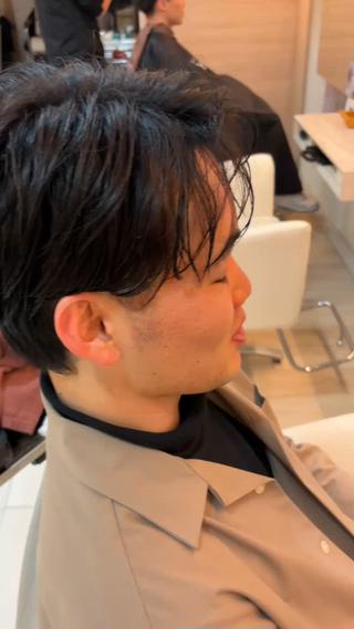 ミディアム カラー パーマ ヘアアレンジ メンズ キッズ 🫧Selene SHOGO🫧のヘアスタイル