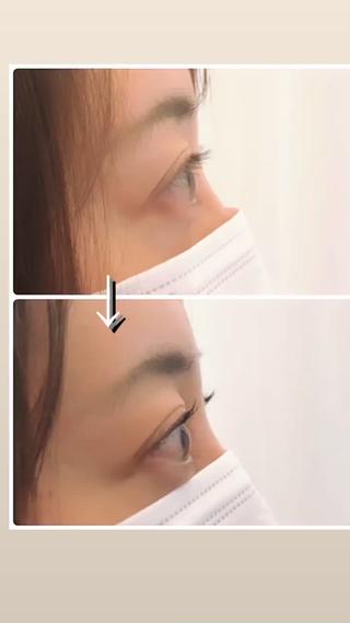 キリッとした印象にまつ毛で雰囲気変わります!!