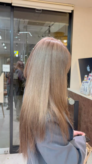 ロング 表参道/カラー ブリーチ✨セイショウのヘアスタイル