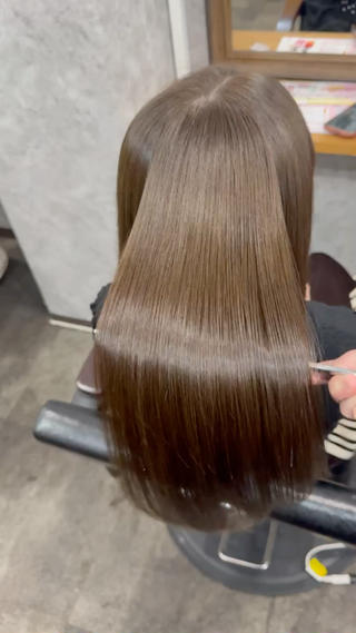 ロング カラー 髪質改善 /絹髪🫧ゆたかのヘアスタイル