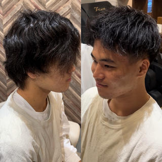 ショート メンズ hair salon 未来-mirai所属・【男性専門】岩崎凌 ✂︎楽しい時間を！のヘアスタイル