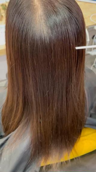 縮毛矯正なしでもここまでサラサラにします
目指せうる艶髪！ 