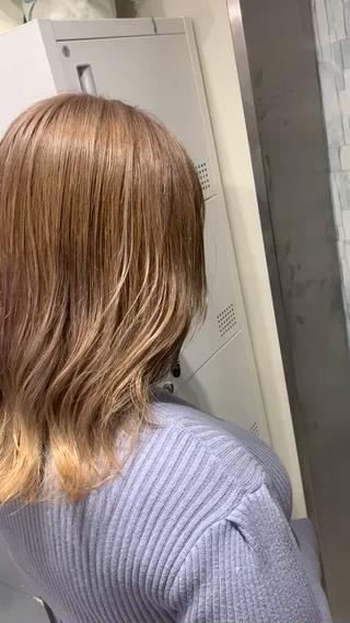 セミロング 池袋/カラー特化🎨 ロング料金なし🩵のヘアスタイル