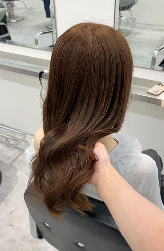 セミロング カラー ParveMix ♡白神みやびのヘアスタイル