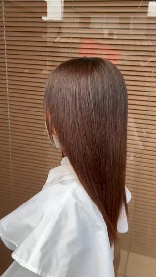 ロング ボブ/ショートボブ/ 縮毛矯正/吉川清保のヘアスタイル