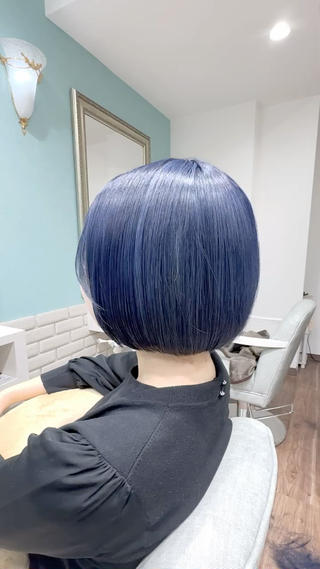 ショート カラー Ruset所属・ハイトーン/ボブ特化 /美髪矯正/SOMAのヘアスタイル