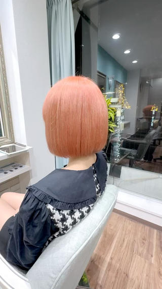 コーラルピンクが可愛すぎる