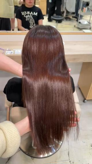 ロング パーマ 髪質改善/縮毛矯正 /恵比寿/横山将大のヘアスタイル