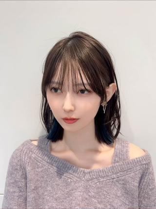 大人上品で可愛いボブヘア
一人一人に合わせたストレート薬剤選定で柔らかく地毛のように扱いやすい髪質に！ 