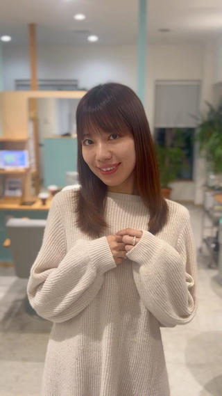 セミロング 渡部恵佑 川崎/髪質改善のヘアスタイル