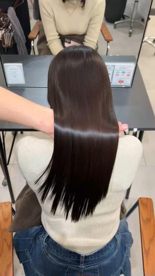 ロング カラー 小澤 一稀のヘアスタイル