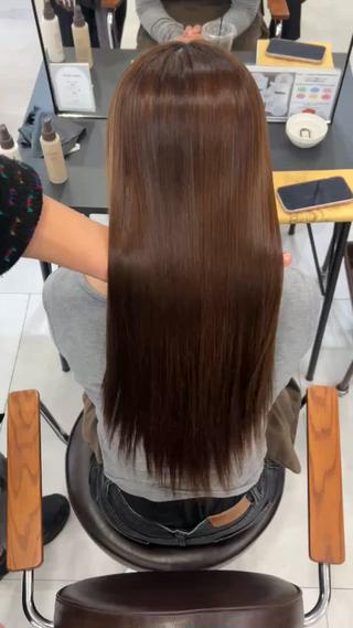 ロング カラー 小澤 一稀のヘアスタイル