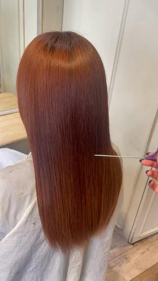 セミロング 💜🦋 COCONA🦋💜のヘアスタイル