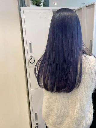 ロング カラー 【完全個室】髪質改善 暖色カラー/山崎唯奈のヘアスタイル