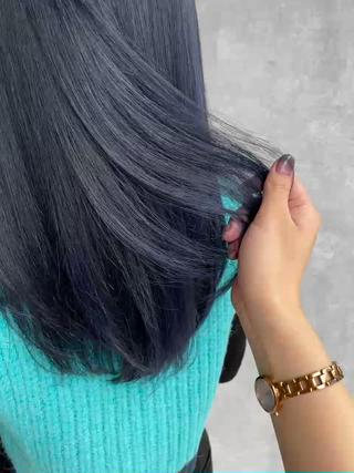 ロング カラー 【完全個室】髪質改善 暖色カラー/山崎唯奈のヘアスタイル