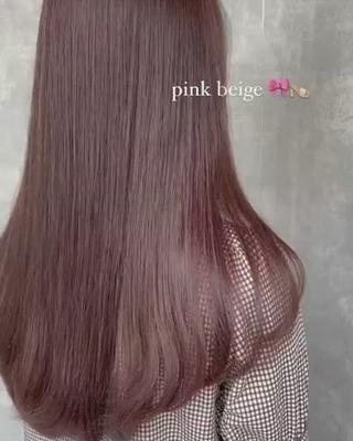 ロング カラー 【完全個室】髪質改善 暖色カラー/山崎唯奈のヘアスタイル