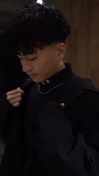 フェード×パーマ