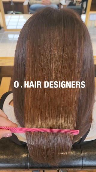 ブラウンベージュ × 質感再整トリートメント 