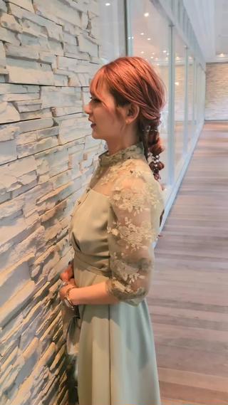 結婚式お呼ばれヘア︎
ライブにもぜひ︎ 