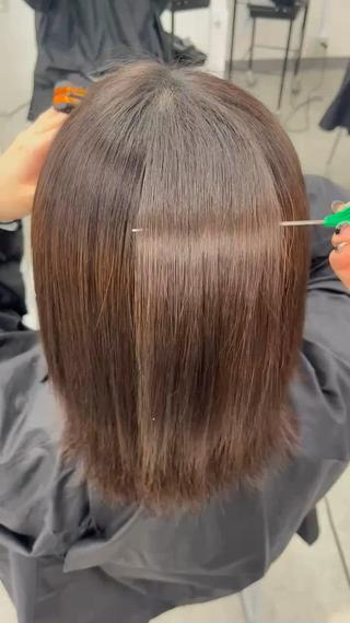 ベージュ・ラベンダー カラー🎀りりのヘアスタイル