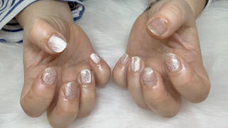 #ワンカラー#マグネットネイル 