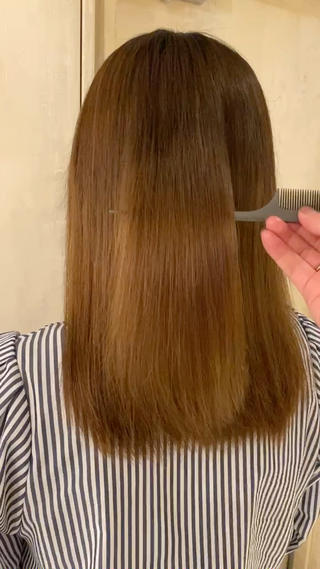 カラーをしてもさらさらつやつやうる艶髪️ 