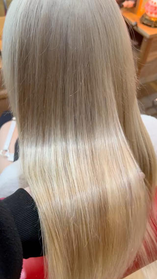 黒染め履歴があってもできます！ホワイトベージュ 