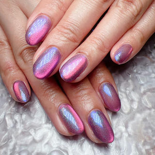 ブルーベリーカラーのミラパに赤紫マグをレイヤードさせて頂きました♡
ピンクのマグネットがめっちゃ可愛い
角度によっては黄色いマグネットも出てくるんですが動画では伝えられないー
素敵な組み合わせをありがとうございました
enoi WP06 blueberry
emena Magnety gel 0523