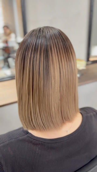 ミディアム ゆーき/髪質改善 .カラーモデル🫧のヘアスタイル