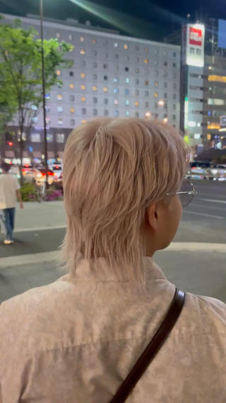 カラー メンズ Nexus所属・艶髪ハイトーン特化 / moe 🦋のヘアスタイル