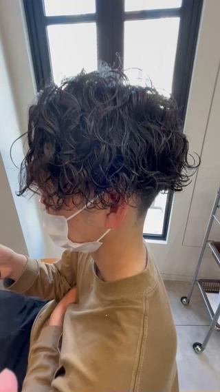 スタイリングもしやすいスパイラルパーマ♪ 