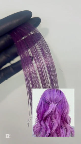 ミディアム カラー 岡山ハイトーン・ ルーツカラー/こもものヘアスタイル